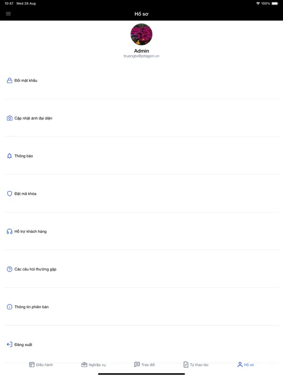 Văn Phòng Số DRC iPad  Ekran Görüntüleri