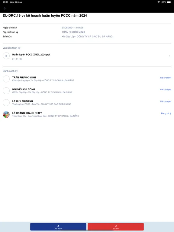 Văn Phòng Số DRC iPad  Ekran Görüntüleri