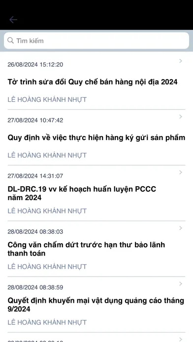 Văn Phòng Số DRC Ekran Görüntüleri