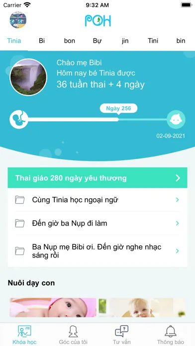 Ảnh chụp màn hình của Thai giáo & Nuôi dạy con