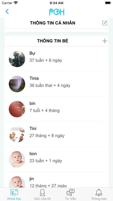 Ảnh chụp màn hình của Thai giáo & Nuôi dạy con