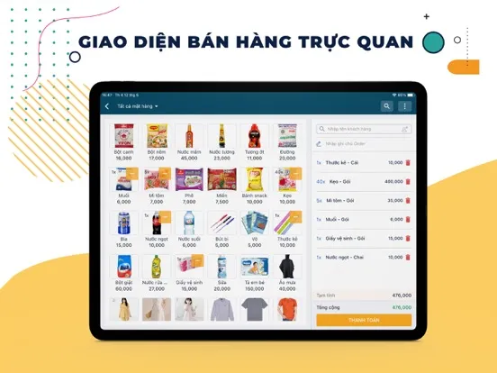 PosApp Bán lẻ iPad  Ekran Görüntüleri