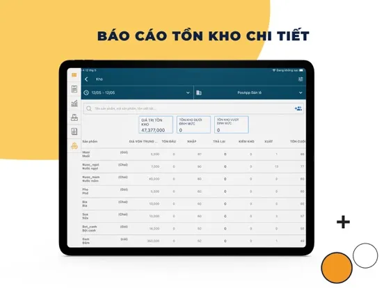PosApp Bán lẻ iPad  Ekran Görüntüleri