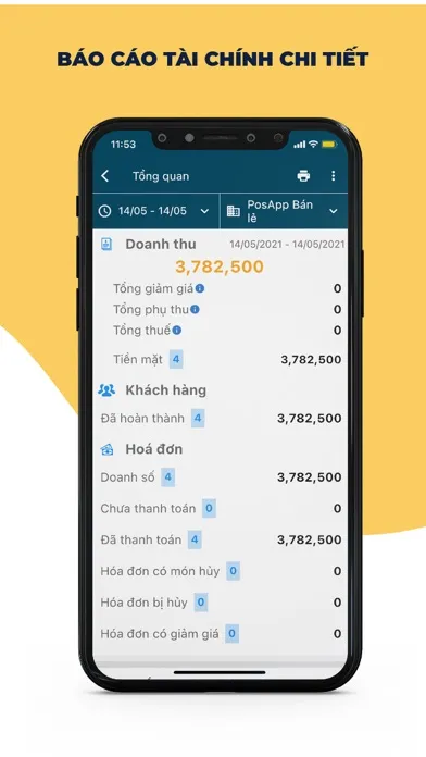 PosApp Bán lẻ Ekran Görüntüleri