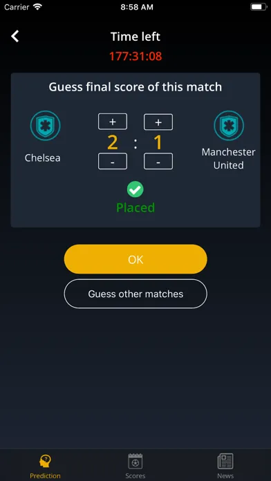 Predict Score - Soccer Matches Screenshots