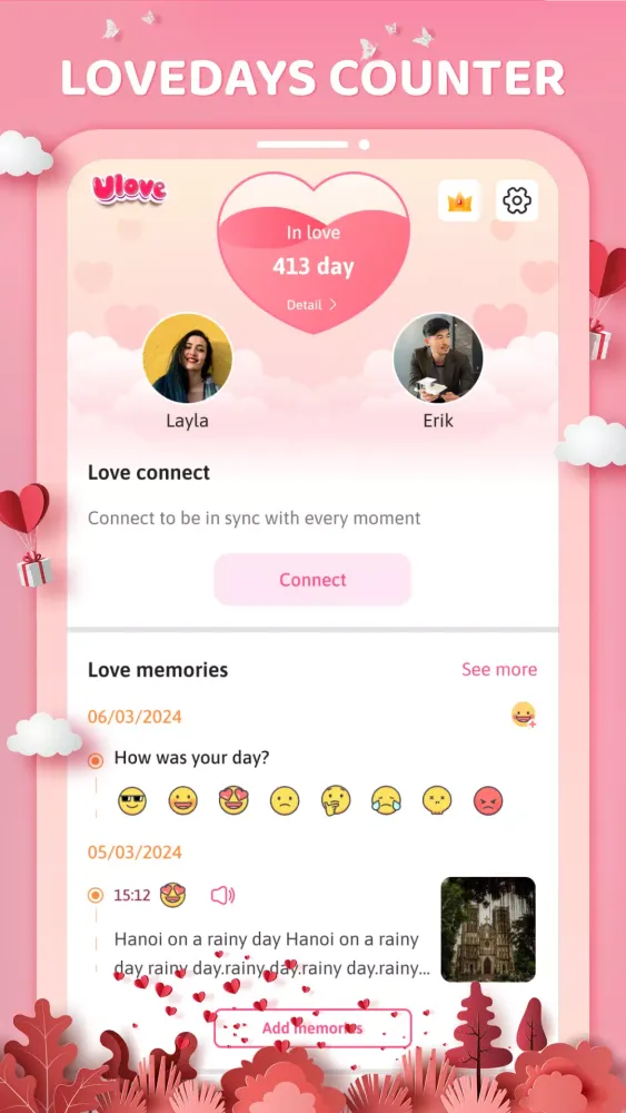 uLove: Keep couple love story Screenshots