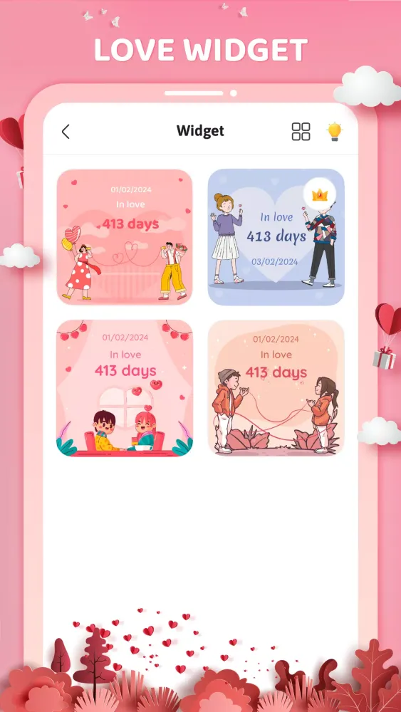 uLove: Keep couple love story Screenshots
