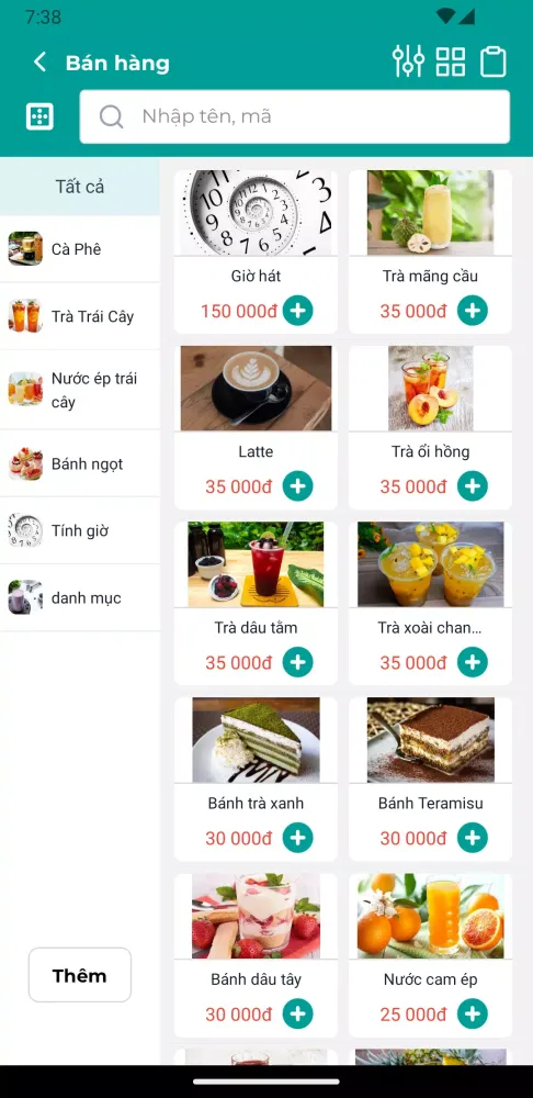 Capturas de pantalla de Quán Quen POS