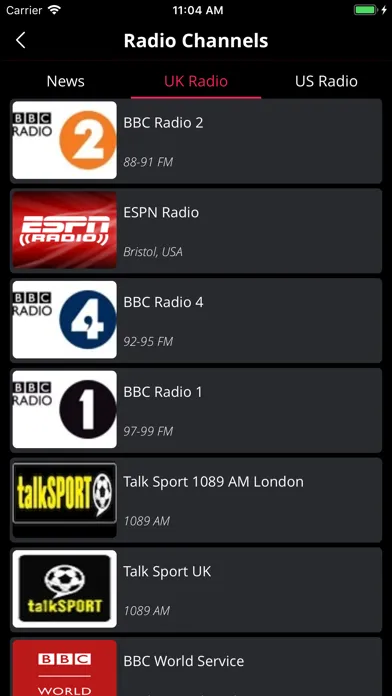 Radio English - Live Sports FM Screenshots