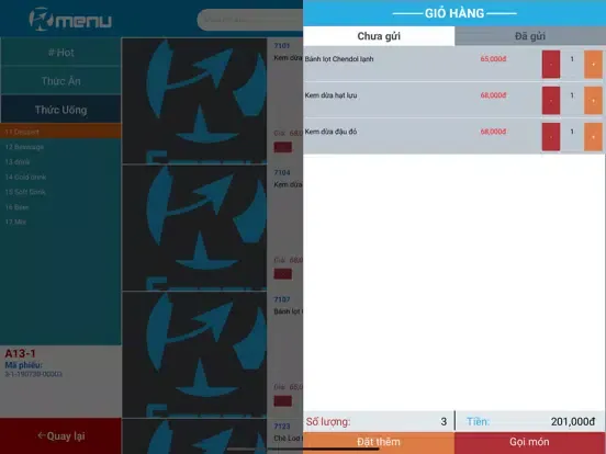 Relipos Menu iPad  Screenshots