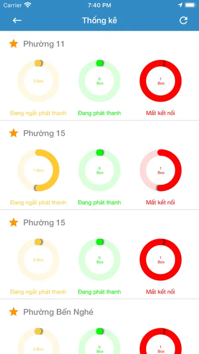 Ảnh chụp màn hình của Quản Lý Loa Thông Minh