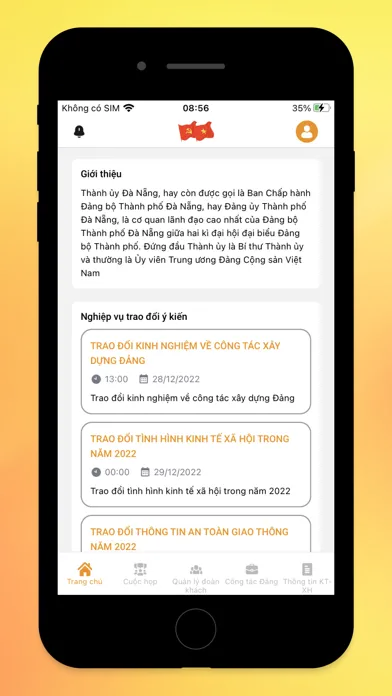 Capturas de pantalla de Thông tin tham mưu tổng hợp
