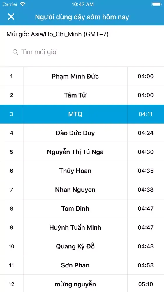 Capturas de pantalla de Dậy sớm phát triển bản thân