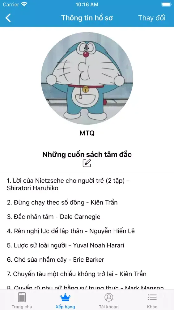 Capturas de pantalla de Dậy sớm phát triển bản thân