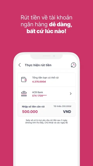 Selly - Dễ dàng bán hàng应用截图