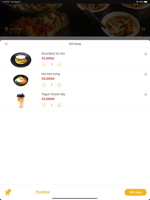 Tangkapan skrin Shop10K iPad 