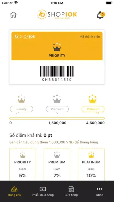 Tangkapan skrin Shop10K