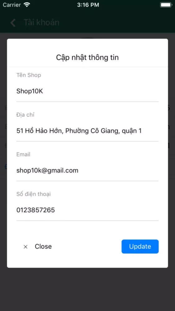 ADVN Delivery سکرین شاٹس