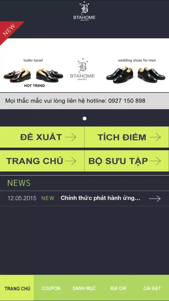 Screenshot di Cửa hàng giày BTAHOME