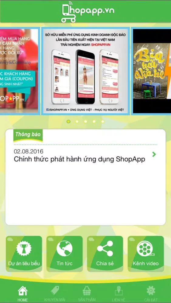 Zrzuty ekranu SHOPAPP.VN