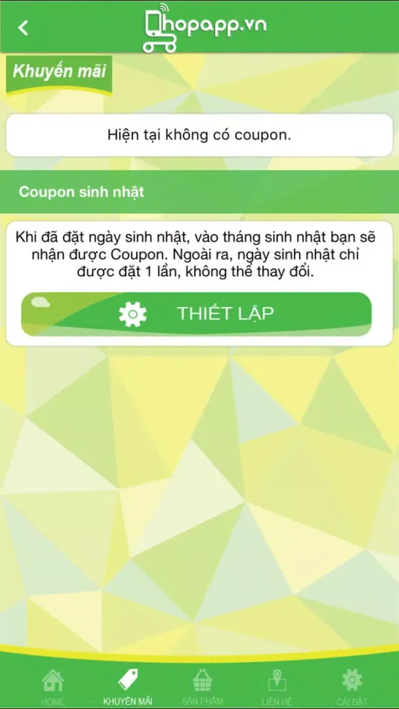 Zrzuty ekranu SHOPAPP.VN