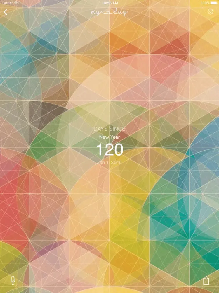 My Days - Event Countdowns iPad 应用截图