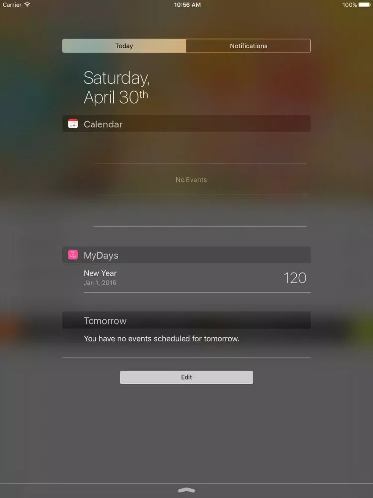My Days - Event Countdowns iPad 应用截图