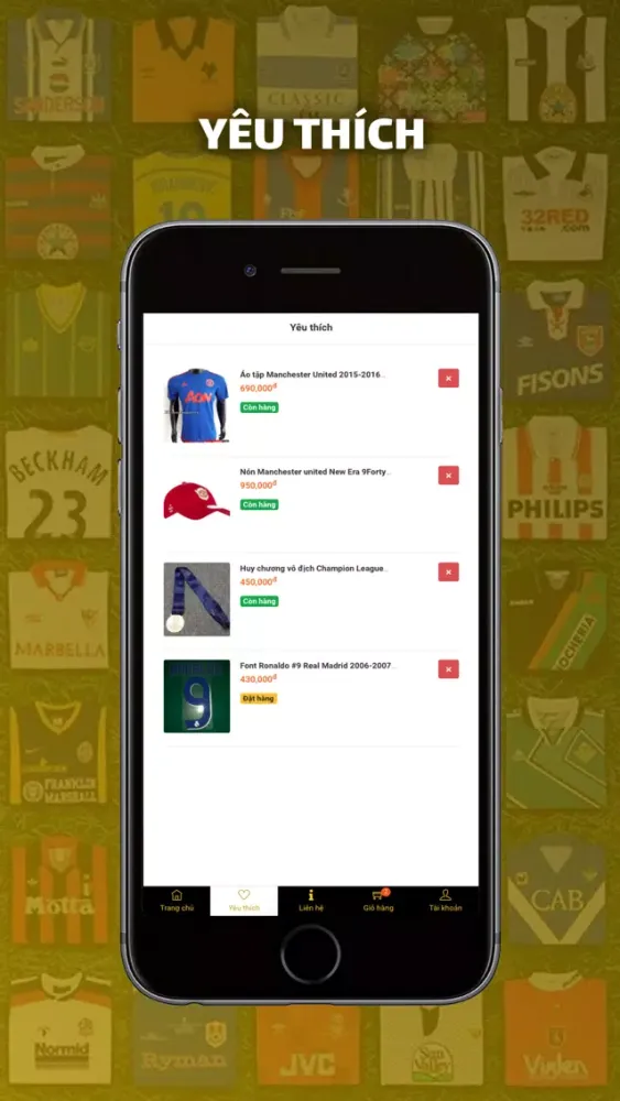 Ảnh chụp màn hình của Fan Sport Shop