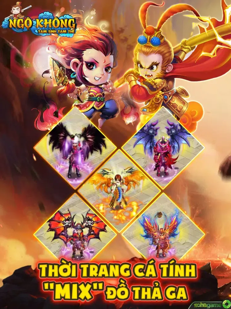 Tam Sinh Tam Thế - Ngộ Không 12.0 iPad  Screenshots