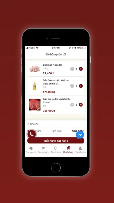 Capturas de pantalla de Đi chợ trực tuyến