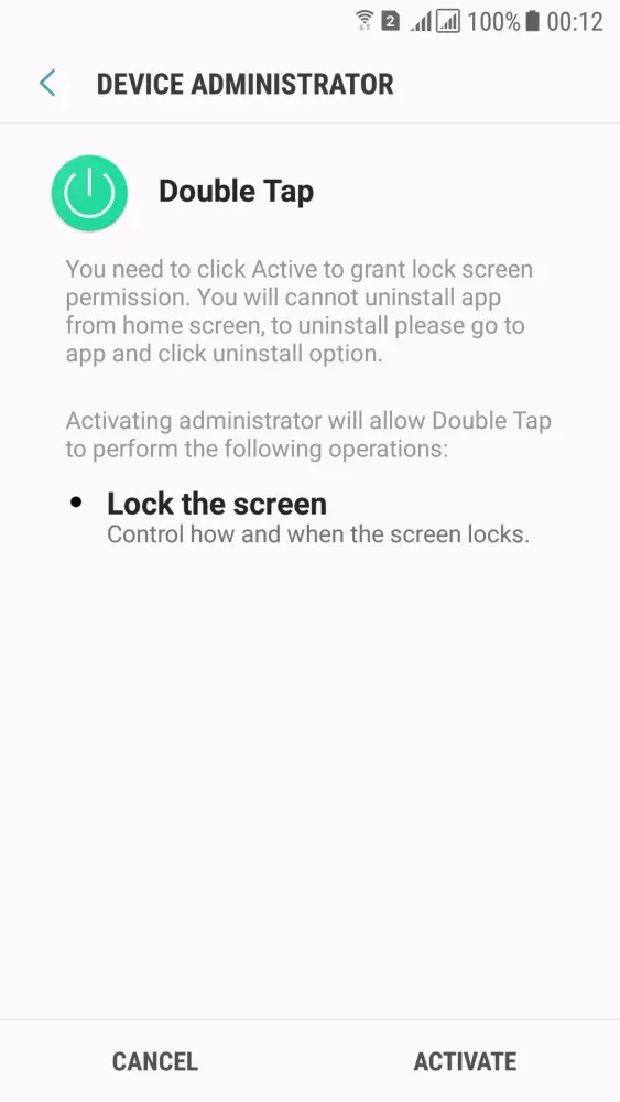 Double Tap Screenshots