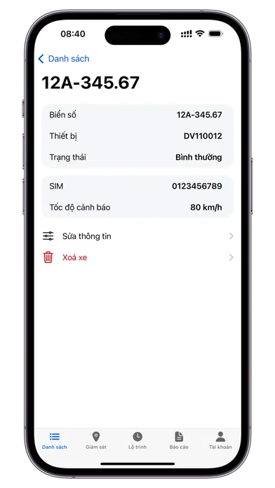 Giám sát xe GPS स्क्रीनशॉट