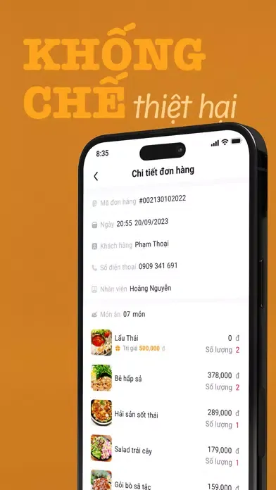 Captures d'écran de ALOLINE - MXH Dành cho Ẩm Thực