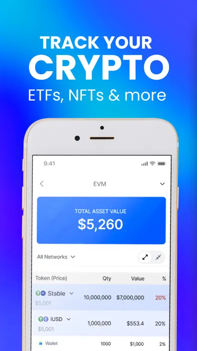Nio - DeFi Investment Tracker应用截图