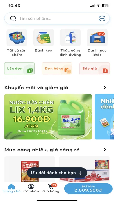 Telio: Nhập hàng giá tốt Screenshots
