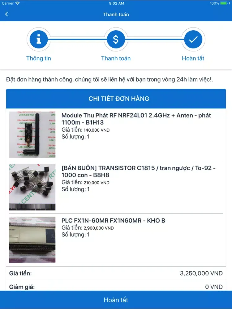Скриншоты Linh Kiện iPad 