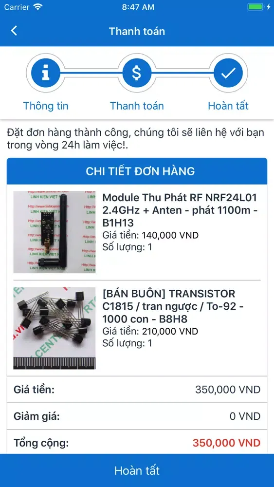 Скриншоты Linh Kiện