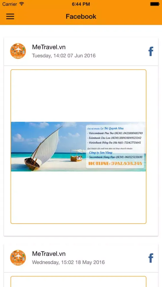 meTravelvn應用截圖