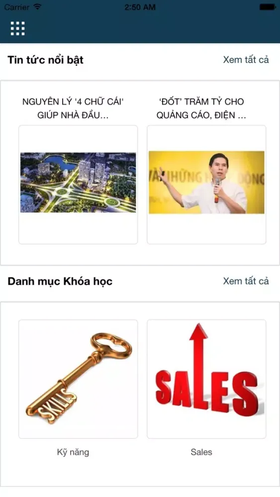 Captures d'écran de Trung Tam Dao Tao