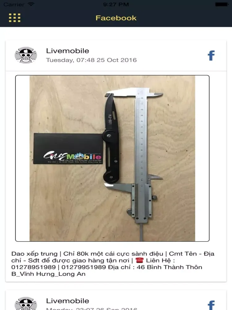Cửa Hàng LiveMobile iPad  Screenshots