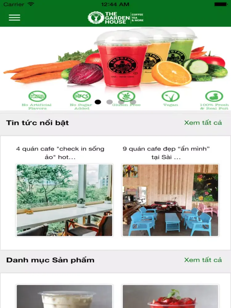 The Garden House iPad  স্ক্রিনশট