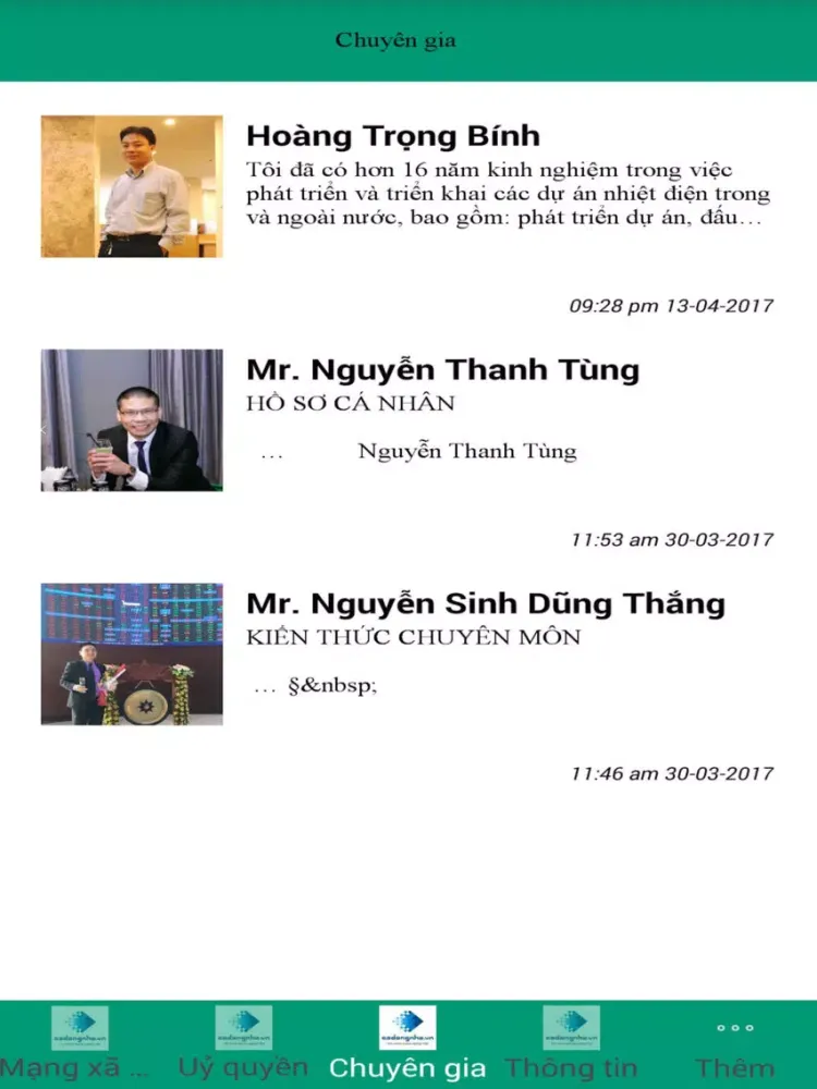 codongnho.vn iPad  Screenshots