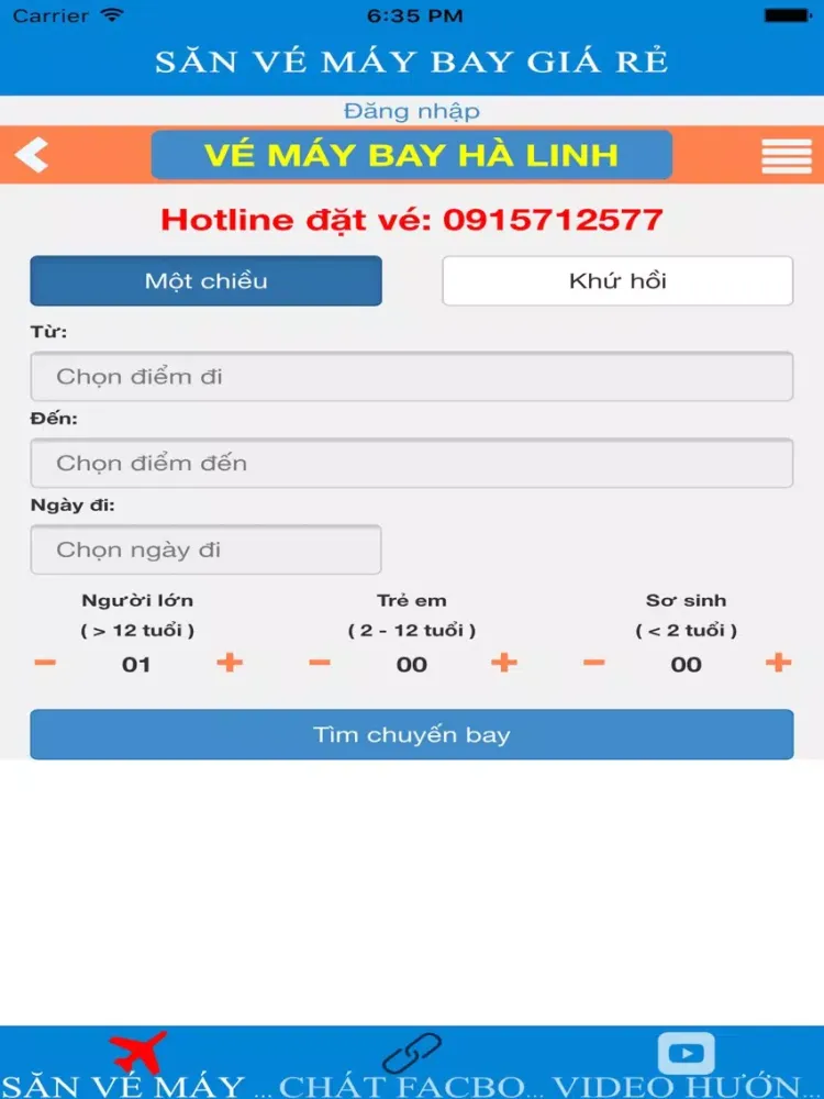 Săn Vé Máy Bay Giá Rẻ iPad  スクリーンショット
