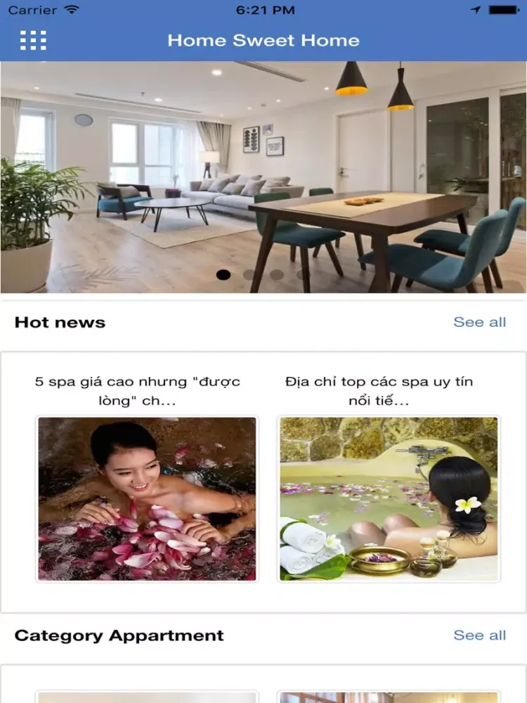 Vis Estate Apartment in HCMC iPad  স্ক্রিনশট