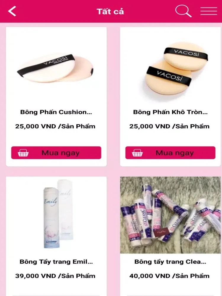 Zrzuty ekranu Ura Cosmetic iPad 