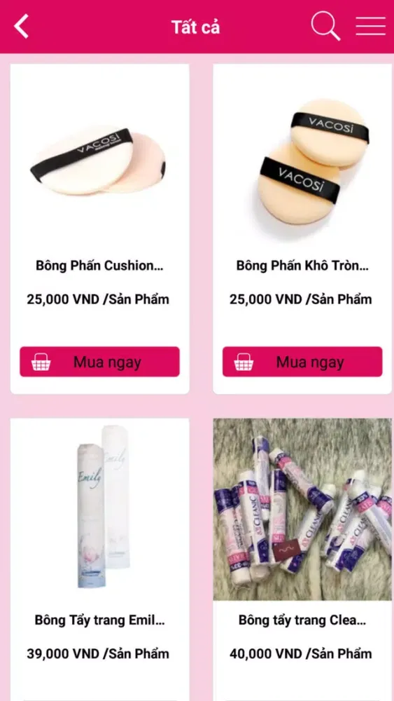 Zrzuty ekranu Ura Cosmetic