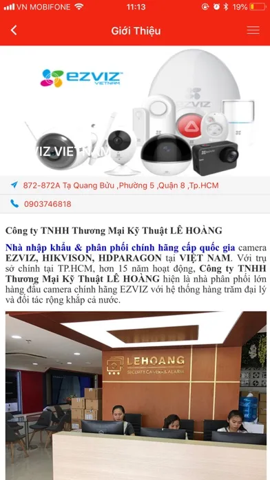 EZVIZ VIETNAM سکرین شاٹس