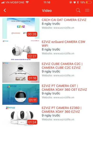 EZVIZ VIETNAM سکرین شاٹس