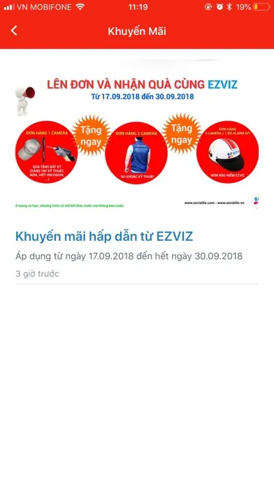 EZVIZ VIETNAM سکرین شاٹس