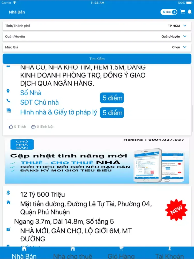 Chủ Nhà Bán iPad  স্ক্রিনশট
